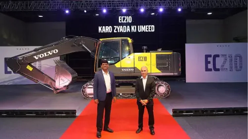 Volvo CE India Unveils EC210 Hydraulic Excavator: Built for Bharat and Beyond