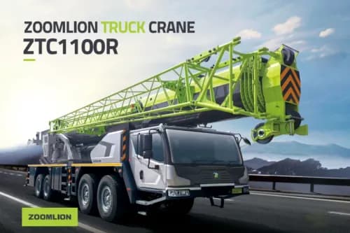 ZOOMLION ZTC1100R Crane